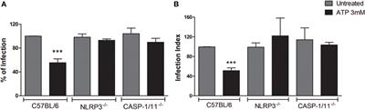 The P2X7 Receptor Mediates Toxoplasma gondii Control in Macrophages through Canonical NLRP3 Inflammasome Activation and Reactive Oxygen Species Production